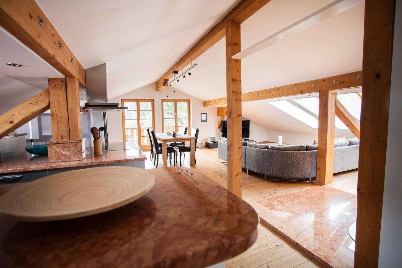 Auszeit Maisonette การ์มิช-พาร์เทนเคียร์เชน ภายนอก รูปภาพ